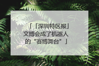「深圳特区报」文博会成了机器人的“赛博舞台”