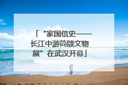 “家国信史——长江中游简牍文物展”在武汉开幕