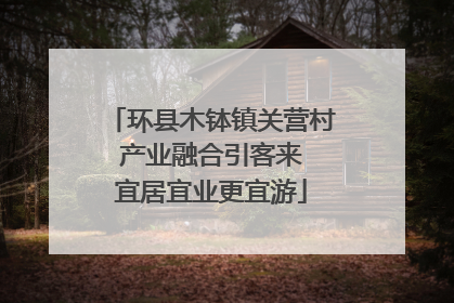 环县木钵镇关营村 产业融合引客来 宜居宜业更宜游