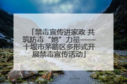 禁毒宣传进家政 共筑防毒“她”力量——十堰市茅箭区多形式开展禁毒宣传活动