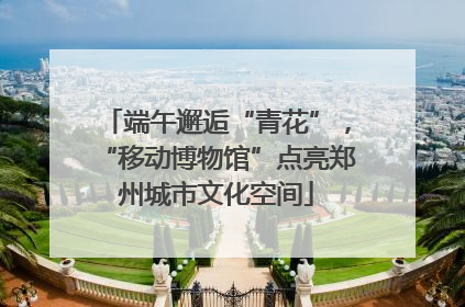 端午邂逅“青花”，“移动博物馆”点亮郑州城市文化空间