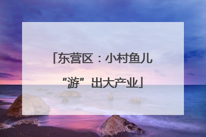 东营区：小村鱼儿“游”出大产业