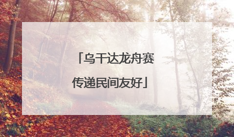 乌干达龙舟赛传递民间友好