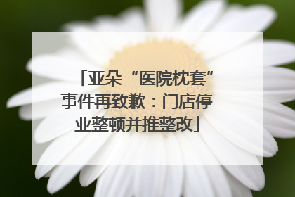 亚朵“医院枕套”事件再致歉：门店停业整顿并推整改