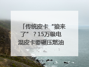 传统皮卡“狼来了”？15万级电混皮卡要碾压燃油车｜汽车风云