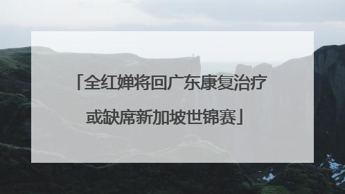 全红婵将回广东康复治疗 或缺席新加坡世锦赛