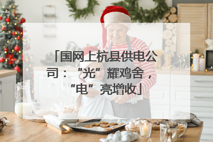 国网上杭县供电公司：“光”耀鸡舍，“电”亮增收