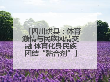 四川珙县：体育激情与民族风情交融 体育化身民族团结“黏合剂”