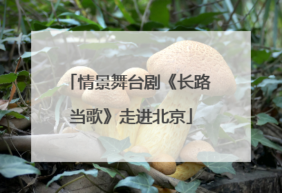 情景舞台剧《长路当歌》走进北京