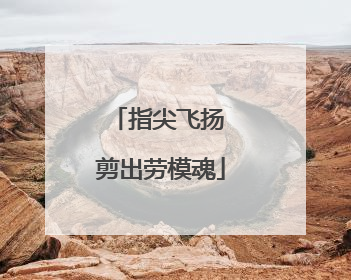 指尖飞扬 剪出劳模魂