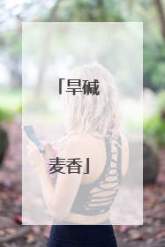 旱碱麦香