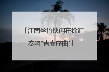江南丝竹快闪在徐汇奏响