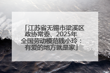 江苏省无锡市梁溪区政协常委、2025年全国劳动模范钱小玲：有爱的地方就是家