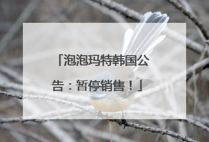 泡泡玛特韩国公告：暂停销售！