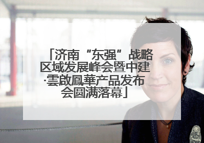 济南“东强”战略区域发展峰会暨中建·雲啟鳳華产品发布会圆满落幕