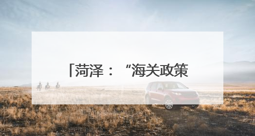 菏泽：“海关政策直通车”自贸协定政策专题宣讲会举行