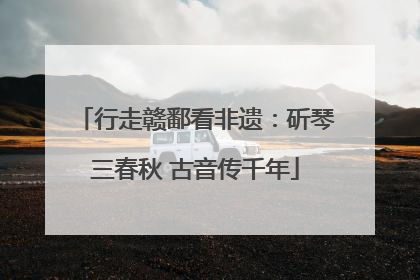 行走赣鄱看非遗：斫琴三春秋 古音传千年