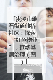 贵溪市雄石街道仙桥社区：探索“红色物业”，推动基层治理（图）