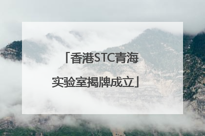 香港STC青海实验室揭牌成立