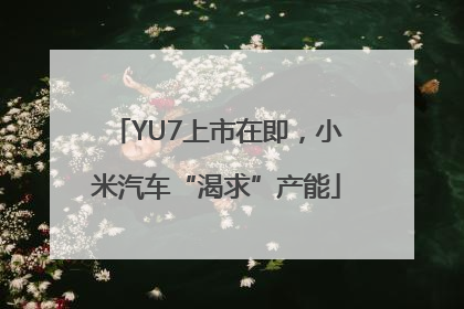 YU7上市在即，小米汽车“渴求”产能